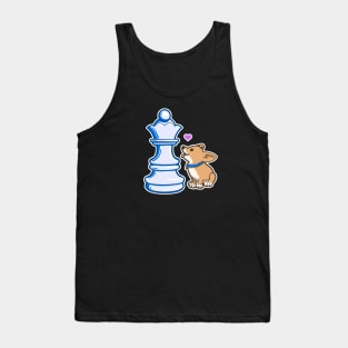 Queen of Corgis Meme Tank Top